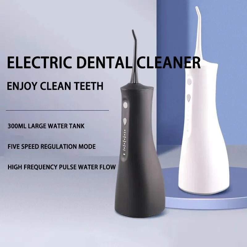 Electric Portable Dental Cleaner Five-speed Pulse dental Flosser
