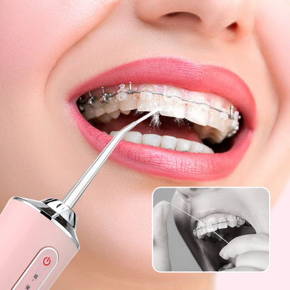 Portable Dental USB Rechargeable Water Jet Teeth flosser
