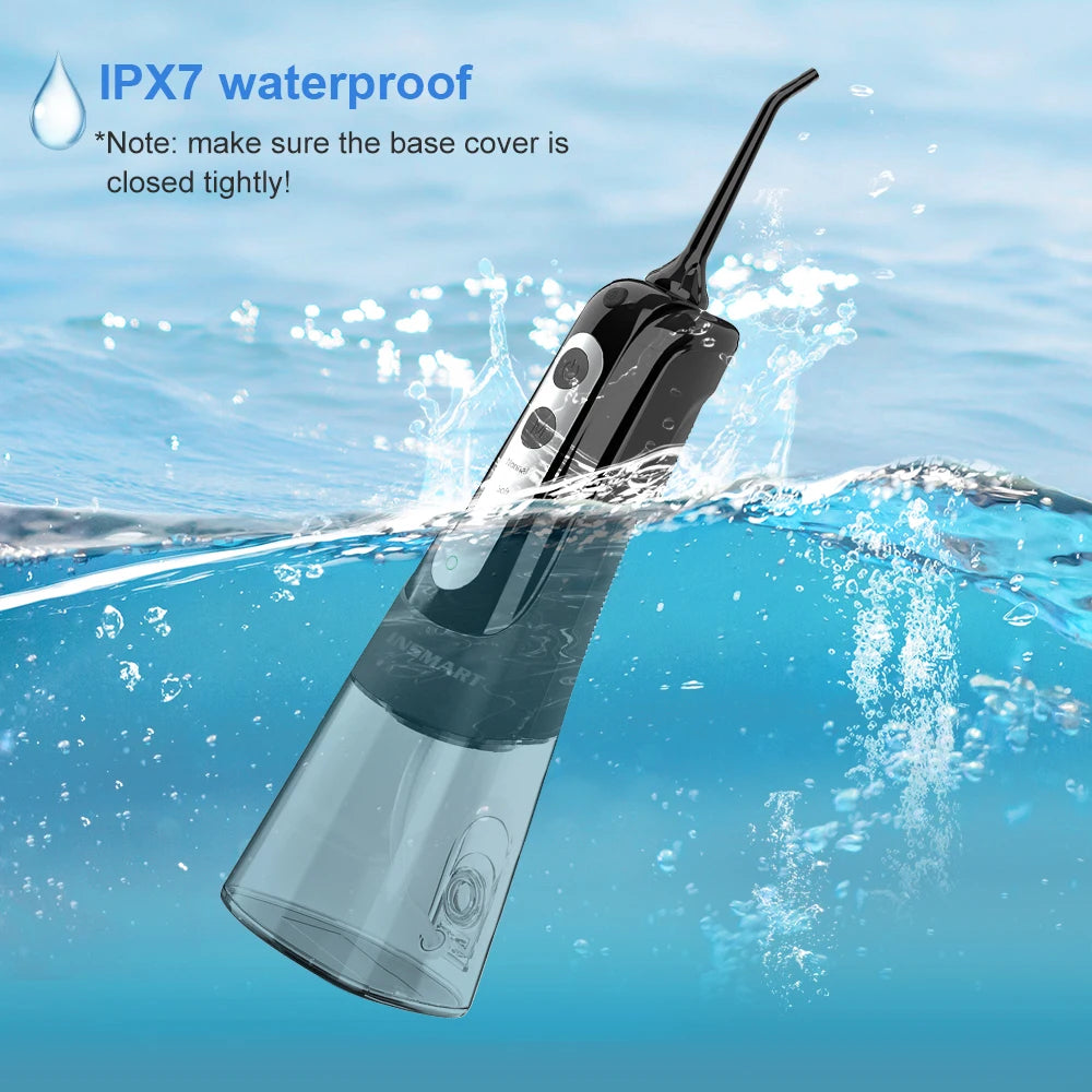 Portable Irrigator Dental Water Jet Flosser / Teeth Cleaner